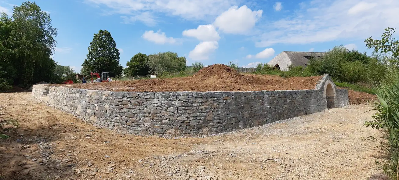 Mur en granit